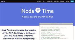 Desktop Screenshot of nodatime.org
