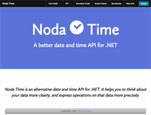 Tablet Screenshot of nodatime.org